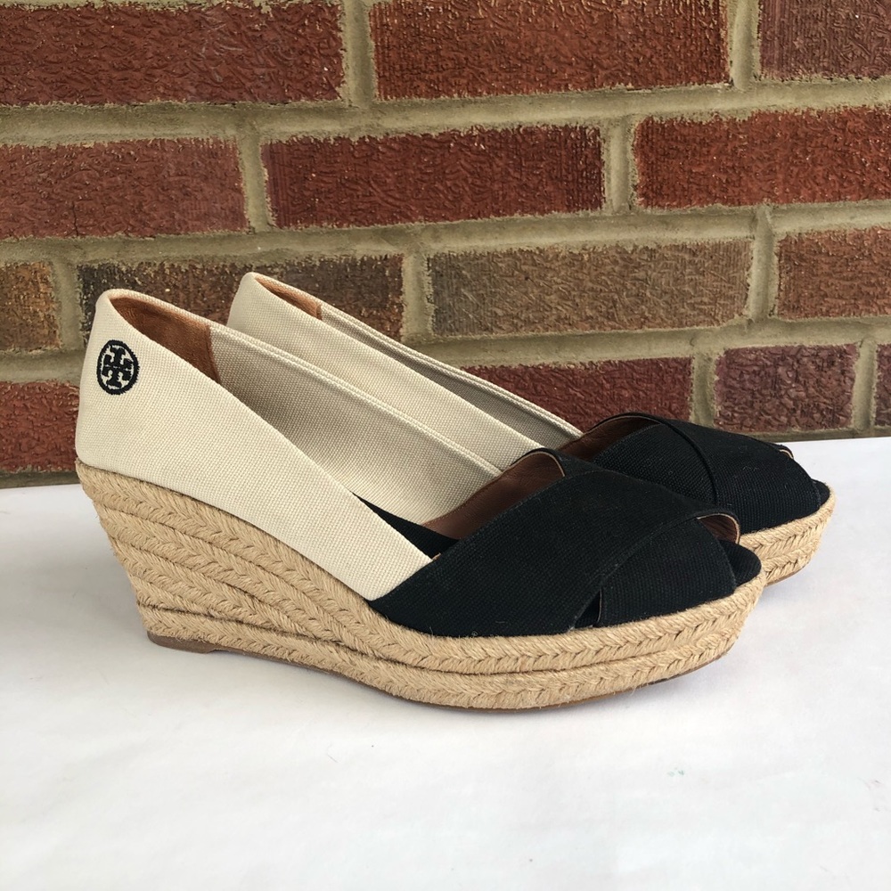 Tori Burch Espadrille Wedges